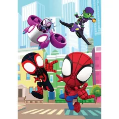 Spidey in njegovi čudoviti prijatelji 60-delni maxi supercolor puzzle - Clementoni slika 2