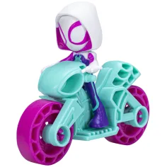 Spidey in njegovi čudoviti prijatelji: Ghost-Spider – junaška figura z motorjem - Hasbro slika 2