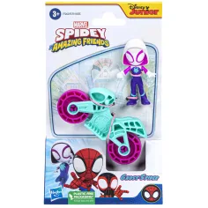 Spidey in njegovi čudoviti prijatelji: Ghost-Spider – junaška figura z motorjem - Hasbro