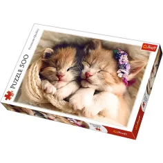 Spijoče mucke 500-delni premium puzzle - Trefl