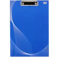 Spirit: Abstract Podloga za pisanje s sponko A4 modra