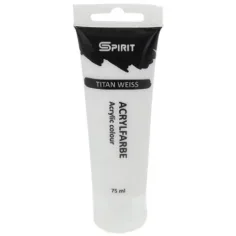 Spirit: Bela akrilna barva 75ml