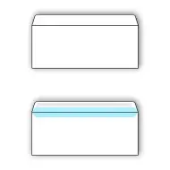 Spirit: Bela ovojnica LA/4 11x23cm 1kos