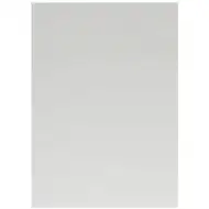 Spirit: Bleščeč dekorativni list iz penaste gume bele barve A4 1 kos