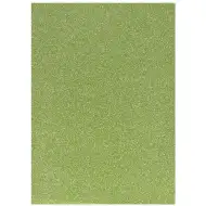 Spirit: Bleščeč dekorativni list iz penaste gume limonino zelene barve A4 1 kos