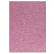 Spirit: Bleščeč dekorativni list iz penaste gume roza barve A4 1 kos