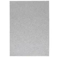 Spirit: Bleščeč dekorativni list iz penaste gume srebrne barve A4 1 kos