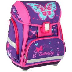 Spirit: Butterfly 3D, LED šolska torba, nahrbtnik 5-delni komplet slika 2