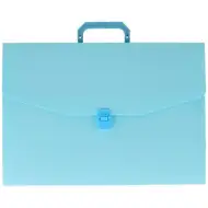 Spirit: Classic pastelno modra mapa za dokumente A4 s prijemalom