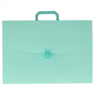 Spirit: Classic pastelno zelena mapa za dokumente A4 s prijemalom