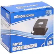 Spirit: Črni kovinski luknjač z dvema luknjama MP30