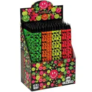 Spirit: Črni trikotni HB grafitni svinčnik z motivom odtisa dlani, z radirko 1 kos