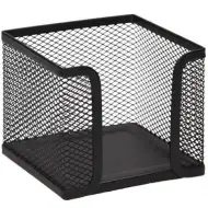 Spirit: Črno držalo listkov iz kovinske mreže 9x8cm