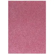 Spirit: Dekorativni bleščeč list iz penaste gume roza barve A4 1 kos