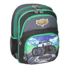 Spirit: Ergonomska šolska torba, nahrbtnik Monster Truck slika 2