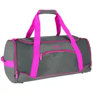 Spirit: Gym Športna torba neon pink-sive barve 20x51x23cm