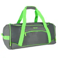 Spirit: Gym Športna torba neon zelene-sive barve 20x51x23cm