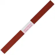 Spirit: Krep papir čokoladne barve 200x50cm