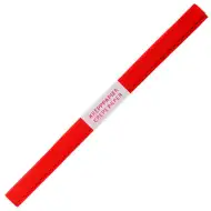 Spirit: Krep papir rdeče barve 200x50cm