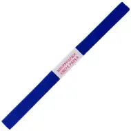 Spirit: Krep papir temno modre barve 200x50cm