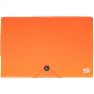Spirit: Mapa za dokumente A4 z 12 predelki neon oranžna