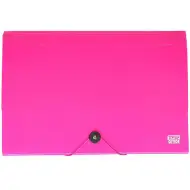Spirit: Mapa za dokumente A4 z 12 predelki neon roza