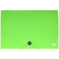 Spirit: Mapa za dokumente A4 z 12 predelki neon zelena