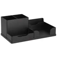 Spirit: Namizni organizator črni 16,5x10cm