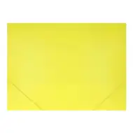 Spirit: Neon rumena mapa z gumo A4