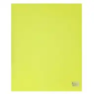 Spirit: Neon rumena mapa z obročema 30mm A4