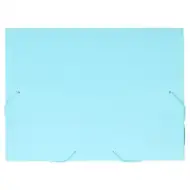 Spirit: Pastelno modra mapa z gumo A4 debeline 30mm