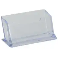 Spirit: Prosojno namizno držalo vizitk BC70