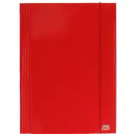 Spirit: Rdeča kartonska mapa z gumo A3 900g