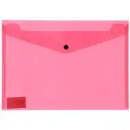 Spirit: Rdeča prozorna mapa za dokumente mere A4