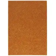 Spirit: Samolepilni bleščeč dekorativni list iz penaste gume bakreno rdeče barve A4 1 kos