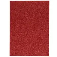 Spirit: Samolepilni bleščeč dekorativni list iz penaste gume rdeče barve A4 1 kos