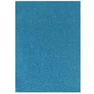 Spirit: Samolepilni bleščeč dekorativni list iz penaste gume svetlo modre barve A4 1 kos