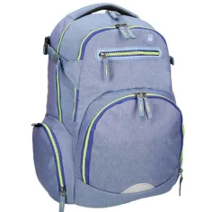 Spirit: Stinger Svetlo modra ergonomska šolska torba, nahrbtnik premium izvedbe slika 2