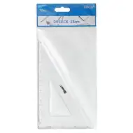 Spirit: Trikotno 60-kotno ravnilo 18cm