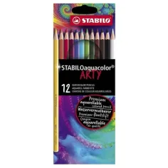 Stabilo: ARTY Aquacolor 12-delni komplet barvnih svinčnikov