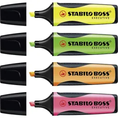 Stabilo: BOSS Executive 4-delni komplet označevalcev teksta v različnih barvah slika 2