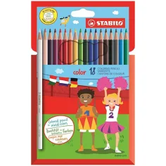 Stabilo: Color 18-delni komplet barvnih svinčnikov