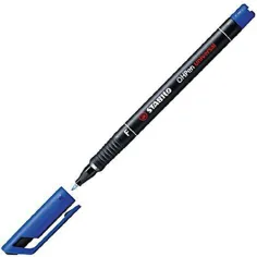 Stabilo: OHPen universal F Alkoholni flomaster v modri barvi 0,7mm slika 2
