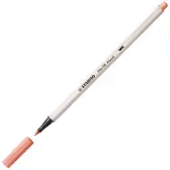 Stabilo: Pen 68 brush Flomaster s čopič konico breskove barve