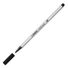 Stabilo: Pen 68 Flomaster s čopič konico v hladno sivi barvi slika 2