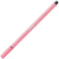 Stabilo: Pen 68 Flomaster s čopič konico v pink barvi 1mm