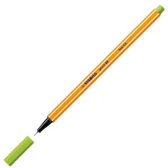 Stabilo: Point 88 Tanki flomaster 0,4mm v jabolčno zeleni barvi slika 2