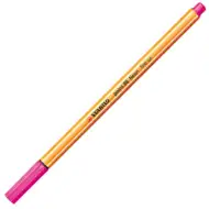 Stabilo: Point 88 Tanki flomaster 0,4mm v neon pink barvi
