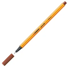 Stabilo: Point 88 Tanki flomaster 0,4mm v opečnato rdeči barvi slika 2