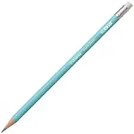 Stabilo: Swano HB grafitni svinčnik z radirko pastelno modre barve